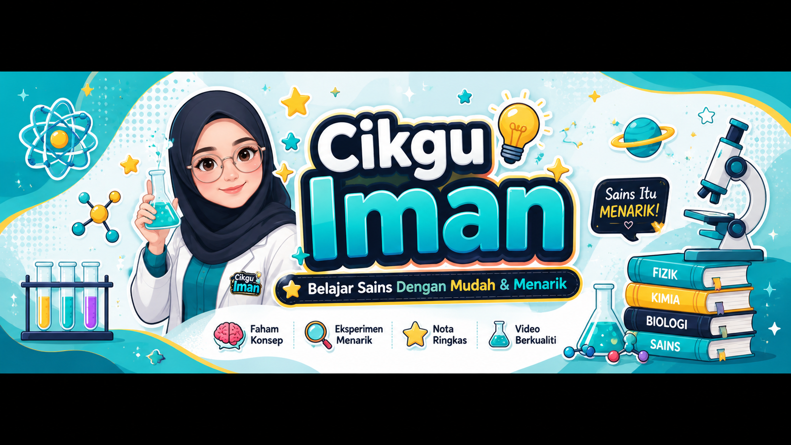 Banner rasmi Cikgu Iman